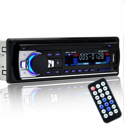 Casetofon Auto USB MP3 player Radio Telefon Telecomanda foto