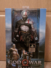 God of War PS4 (2018) / Figurina Kratos joc GoW 4 IV PlayStation (IN STOC), Noua foto