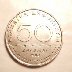 GRECIA 50 DRAHME 1980 UNC