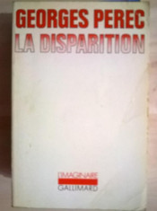 Georges Perec - La disparition foto