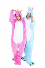 PJM43-552 Pijama intreaga kigurumi, model unicorn foto