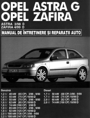 Manual SERVICE - OPEL Astra / Zafira - eBook v2.0 foto