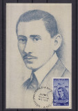 ROMANIA1953 LP 358-40 DE ANI DE LA MOARTEA LUI AUREL VLAICU PRIMA ZI A EMISIUNII, Stampilat