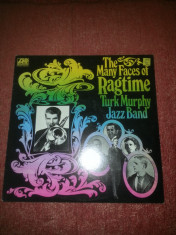Turk Murphy Jazz Band -The Many Face Of Ragtime -Atlantic 1972 US vinil vinyl foto