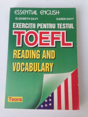 Exercitii engleza pentru testul Toefl/reading and vocabulary/1997 foto