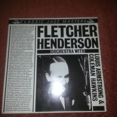 Jazz Swing era Fletcher Henderson Louis Armstrong and Coleman Hawkins vinil VG