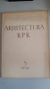 Arhitectura RPR - Nr. 5 - 1954