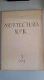 Arhitectura RPR - Nr. 5 - 1954