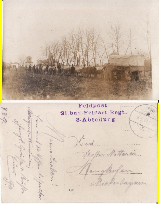 Tipuri - militara, WWI, WK1- Rara