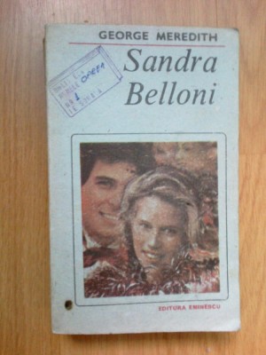 k4 Sandra Belloni - George Meredith foto