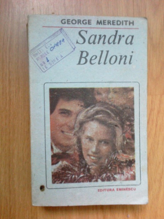 k4 Sandra Belloni - George Meredith