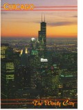 CPI B 10277 CARTE POSTALA - CHICAGO. THE WINDY CITY