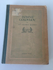 Domnii Golovliov/M.E. Saltikov-Scedrin/clasicii rusi/1955 foto