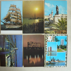 Constanta, Litoral - Lot 20 carti postale RSR