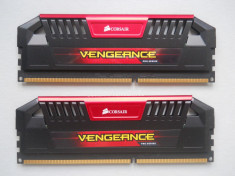 Memorie Ram Corsair Vengeance Pro Red 8GB (2 X 4 GB) 1600Mhz. foto