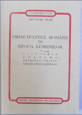 Nicolae Isar - Principatele Romane in epoca luminilor 1770-1830 foto