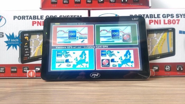 GPS Auto Navigatie AUTO, TAXI,GPS TIR,GPS CAMION, GPS IGO PRIMO 3D Full EUROPA 2025