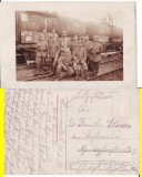 Tipuri - tren, militara, WWI, WK1- Rara, Circulata, Printata