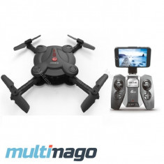Drona cu WIFI FPV IDrone 8992HW, brate pliabile si auto-intoarcere foto