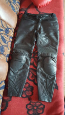 Pantaloni piele Probiker , certificati ISO,marimea 52. foto