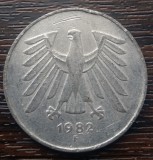 (M248) MONEDA GERMANIA - 5 MARK 1982, LIT. F - FALS DE EPOCA, Europa