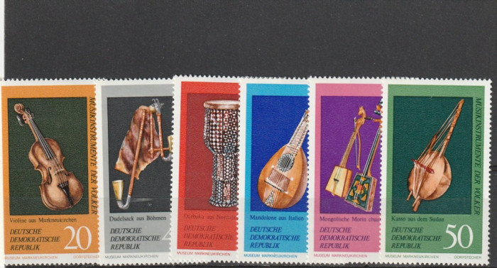 Instrumente muzicale, populare ,DDR.