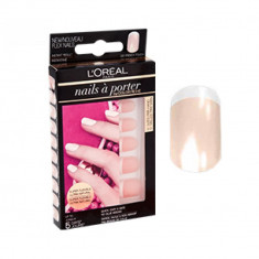 Unghii False L oreal Nails A Porter 001 French Touch foto