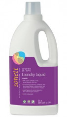 Detergent ecologic lichid pentru rufe albe si colorate lavanda 2 l Sonett foto