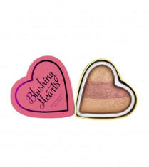 Blush Iluminator Makeup Revolution I Heart Makeup Blushing Hearts Peachy Keen 10g foto