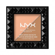 Paleta Pentru Conturarea Fetei Nyx Professional Makeup Cheek Contour Duo Two To Tango 2.5 gr foto