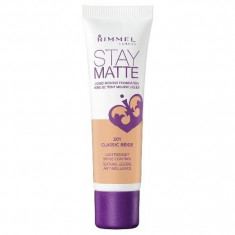 Fond De Ten RIMMEL STAY MATTE Liquid Mousse 201 Classic Beige 30 ml foto