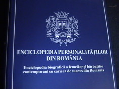 ENCICLOPEDIA PERSONALITATILOR DIN ROMANIA-1302 PG A 4- foto