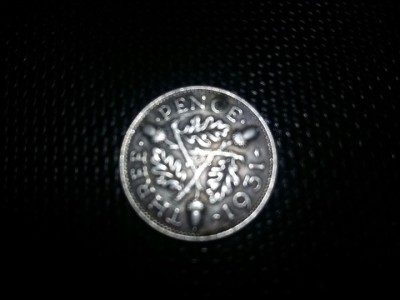 Moneda veche GB 3 Pence 1931 George Argint,Three Pence,OMN,REX,F.D.IND.IMP. foto
