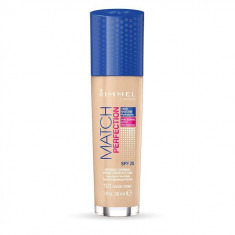 Fond de Ten Rimmel Match Perfection 101 Classic Ivory 30 ml foto