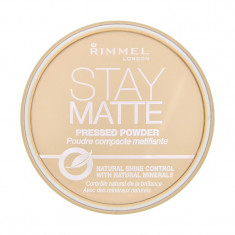 Pudra Compacta Rimmel Stay Matte 002 Pink Blossom foto