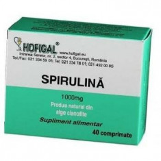 Spirulina 1000mg 40cpr Hofigal foto