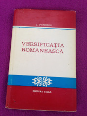Versificatia romaneasca/I. Funeriu/perspectiva lingvistica/1980 foto