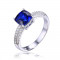 Inel Borealy Safir 2 Carate Argint Princess Marimea 6