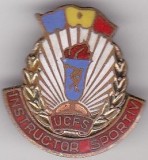 Insigna instructor Sportiv UCFS