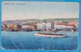 CARTE POSTALA AUSTROUNGARIA (AZI IN CROATIA) - FIUME (RIJEKA) - PORTUL