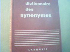 Rene Bailly - DICTIONNAIRE DES SYNONYMES DE LA LANGUE FRANCAISE {Larousse}/ 1947 foto