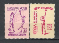 Romania.1955 C.E. de volei YR.193 foto