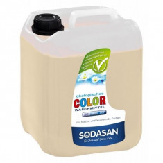 Detergent ecologic lichid pentru rufe albe si colorate 5 l Sodasan foto
