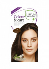 Vopsea De Par Fara Amoniac HennaPlus Hair Wonder 4 Medium Brown foto