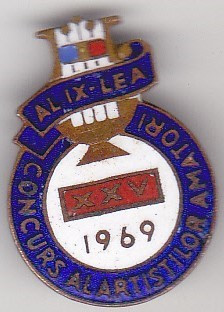 Insigna Al IX-lea Concurs al Artistilor Amatori 1969