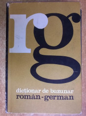 Mihai Isbasescu - Dictionar de buzunar roman-german foto