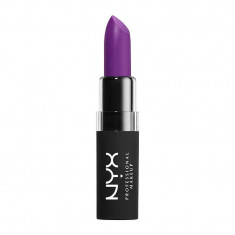 Ruj mat NYX Professional Makeup Velvet Matte Lipstick 09 Violet voltage 4g foto