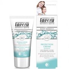 Crema fata pentru protectie intensiva toate tipurile de ten Basis Sensitiv 50 ml Lavera foto