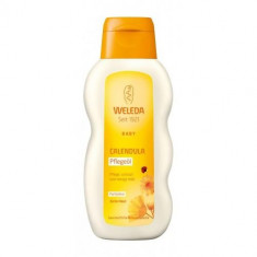 Baby Ulei de corp cu galbenele fara parfum 200ml Weleda foto