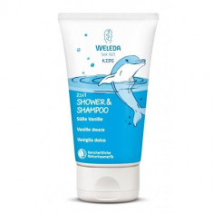 Kids 2in1 Gel de dus sampon VANILLA 150ml Weleda foto